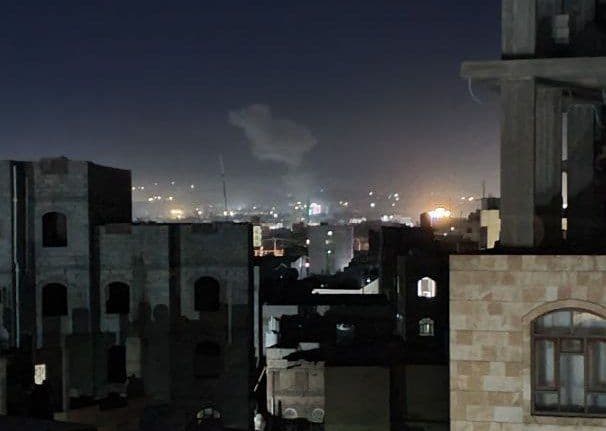 شاهد محصلة غارات التحالف على صنعاء (صور)