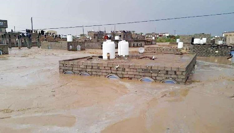 إعلان أممي صادم عن حجم الخسائر في اليمن جراء الأمطار والسيول