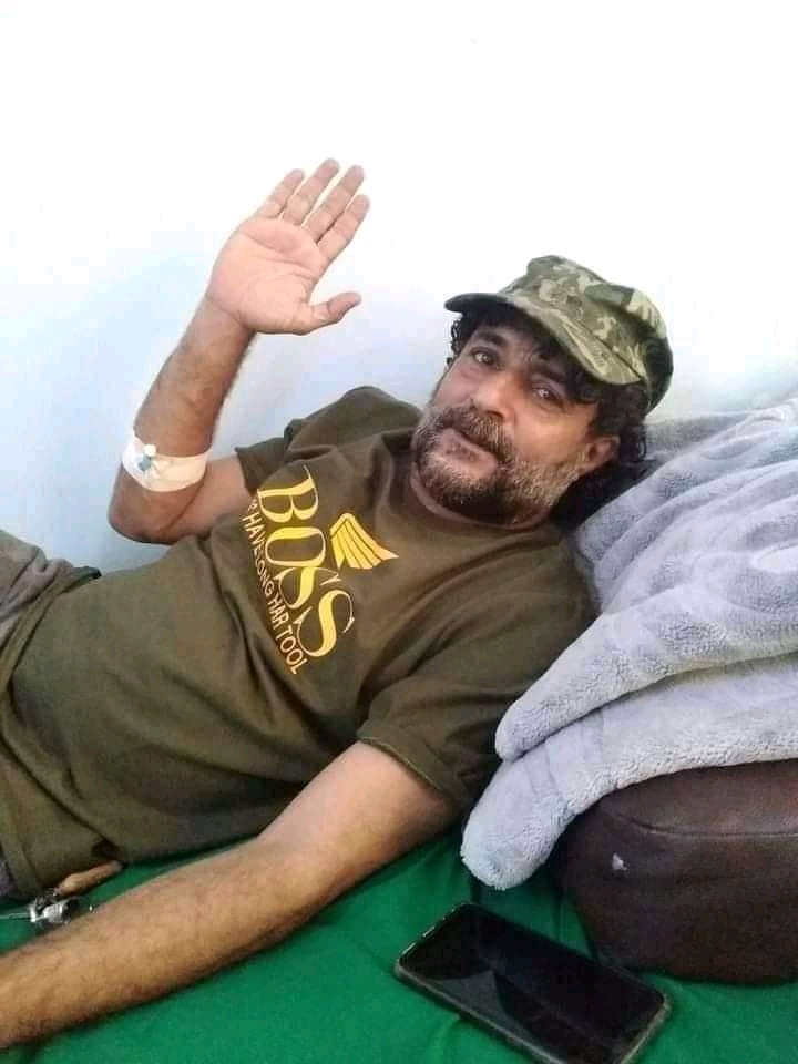 اسعاف قائد بارز بالمليشيا للعناية المركزة (اسم+صورة)