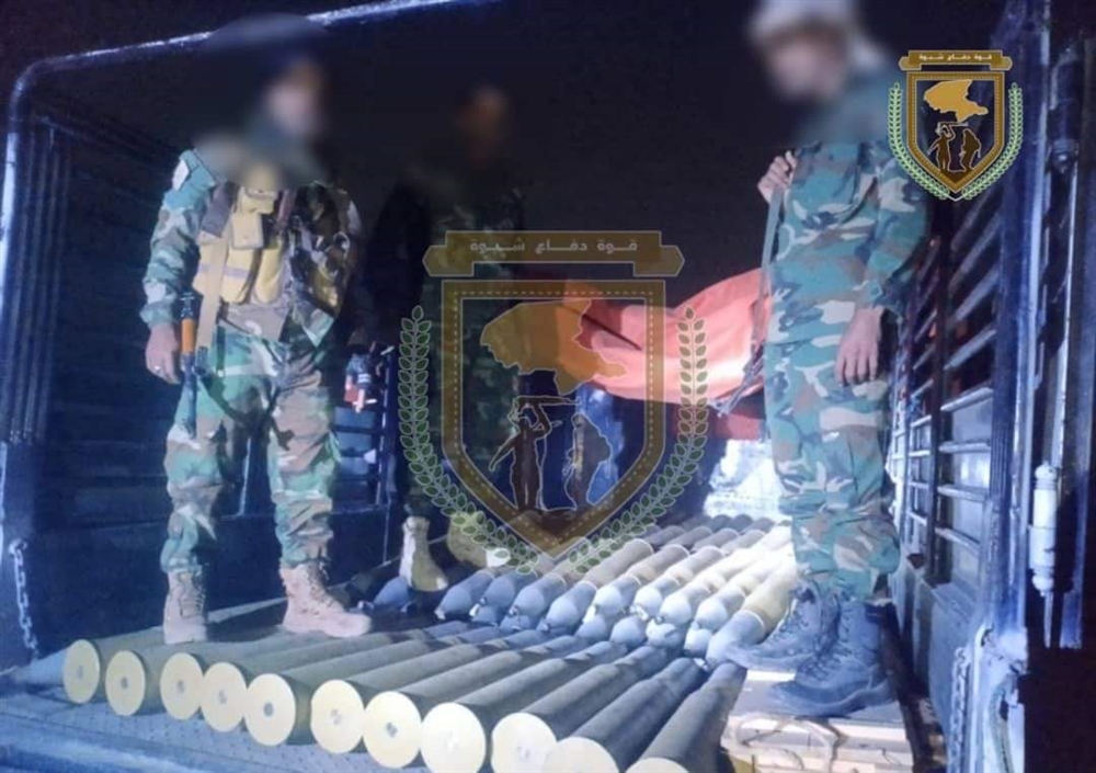 مصادرة شحنة اسلحة ثالثة مهربة لقوات طارق (صور)