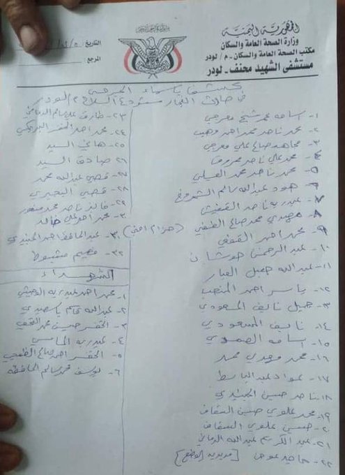 تسريب مشاهد ومحصلة جديدة لانفجار مخزن سلاح في أبين 