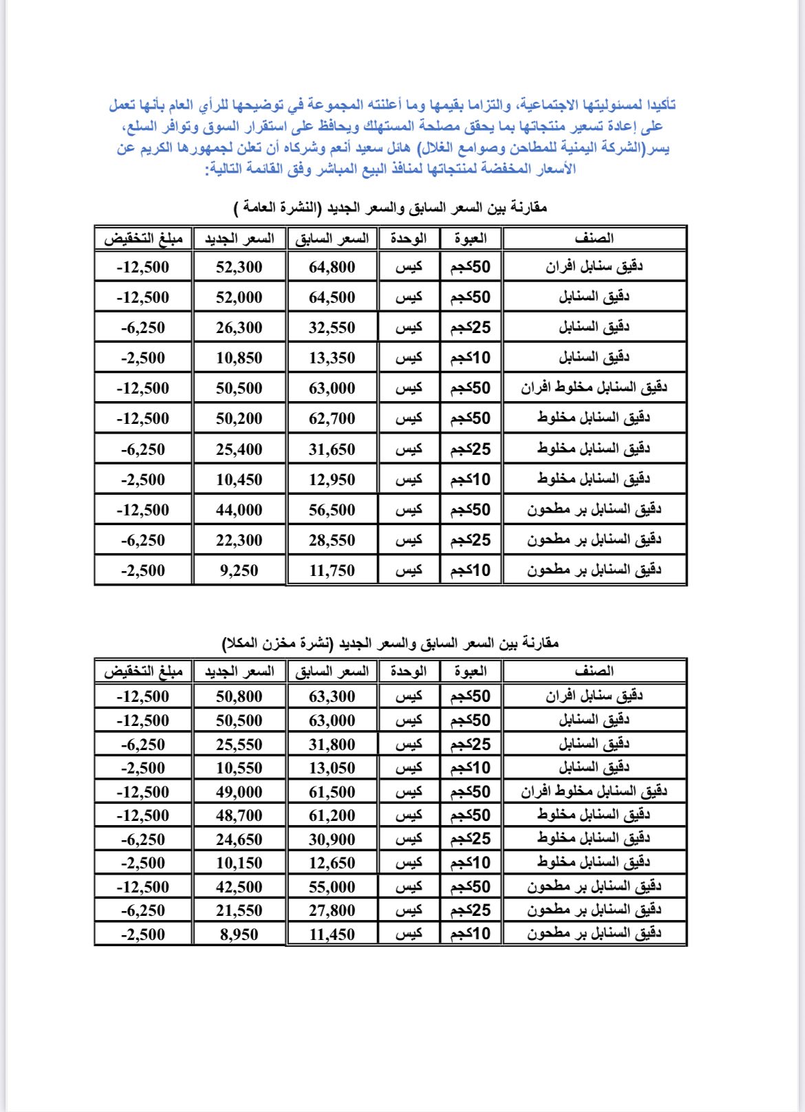 هائل سعيد تطلق اسعارا مفاجأة (اعلان)