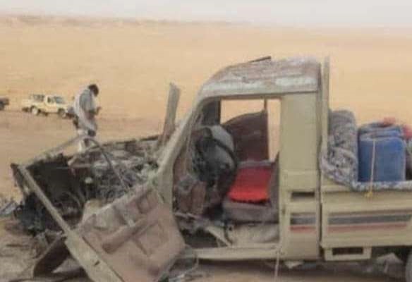 انفجار هائل في الجوف (صور)