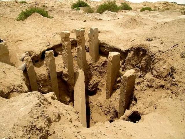 الامطار تكشف قصرا سبئيا طمرته الرمال لآلاف السنين (صور)
