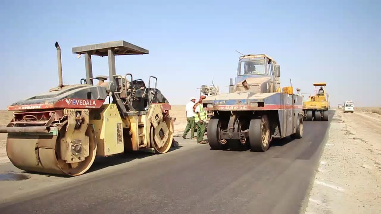 شاهد ما يحدث الان في طريق الموت 