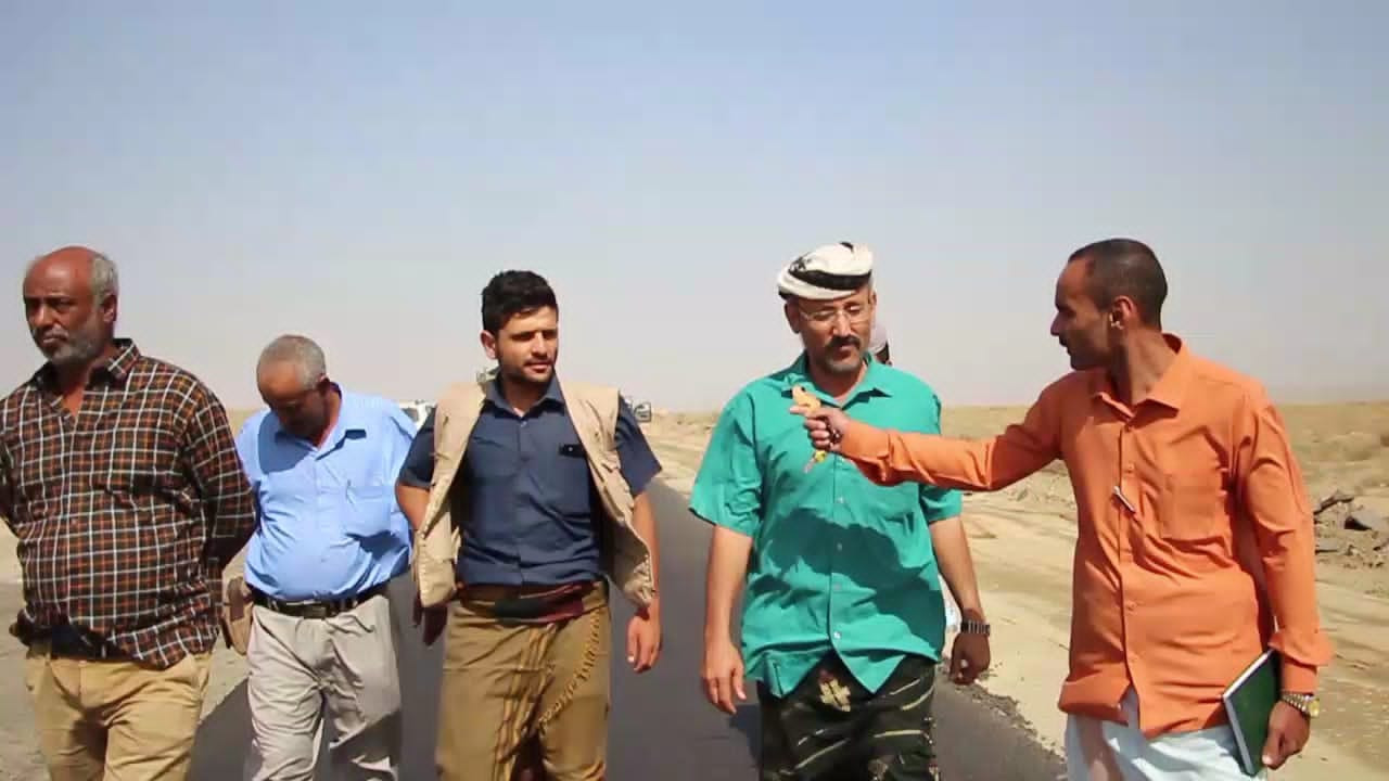 شاهد ما يحدث الان في طريق الموت 
