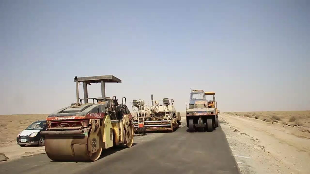شاهد ما يحدث الان في طريق الموت 
