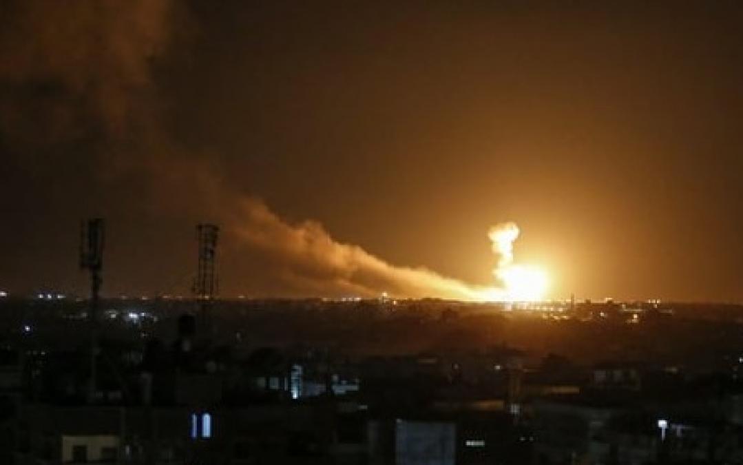 شاهد أثار اعنف قصف امريكي لصنعاء (فيديو+صور)