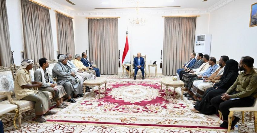 اجتماع رئاسي حاسم في القصر الجمهوري بالمكلا